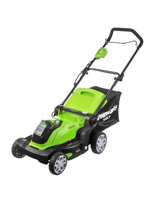 Газонокосилка аккумуляторная Greenworks G40LM41, 40В, 40 см Газонокосилка аккумуляторная Greenworks G40LM41, 40В, 40 см